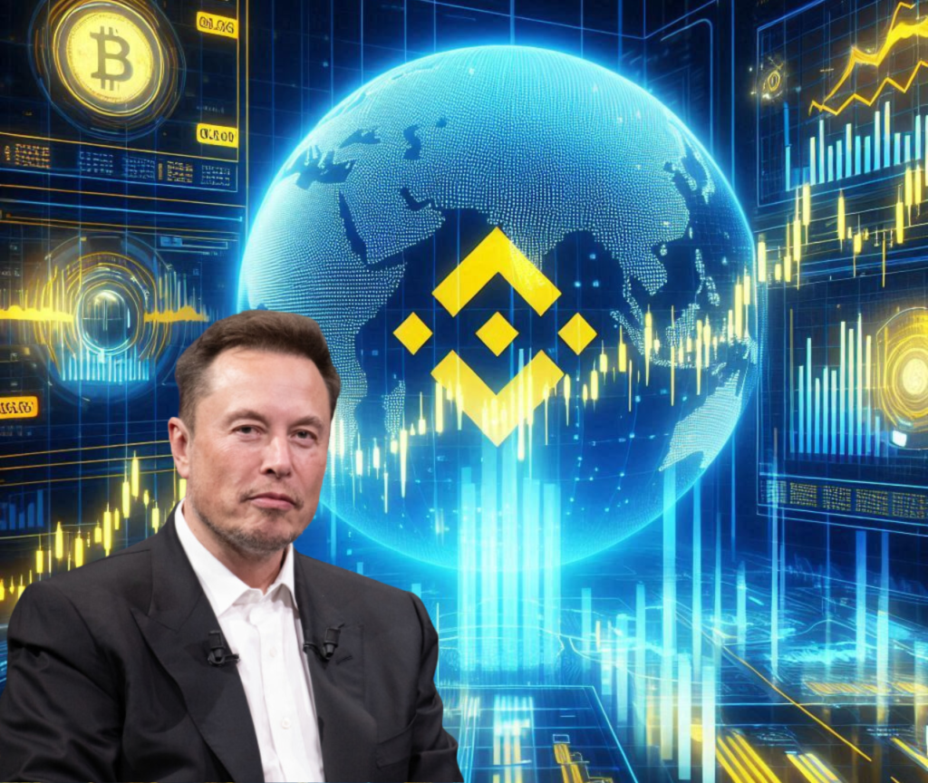 Elon Musk mua Binance